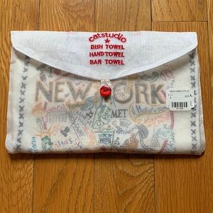 CatStudio New York Embroidered Towel
